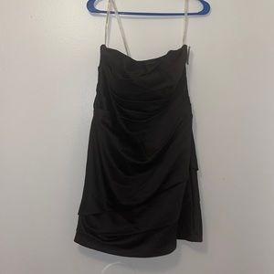 Davids Bridal strapless Mini dress Size 10